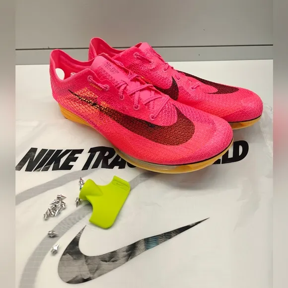 Nike Air Zoom Victory Hyper Pink Track Field Distance Sprinter Spike Shoes 12.5