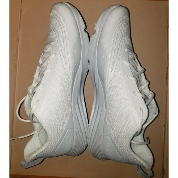 NIKE ALPHA HUARACHE 8 PRO TURF LACROSSE WHITE CZ6559-110 MEN SIZE 12 NWB No Top