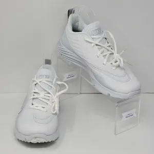 NIKE ALPHA HUARACHE 8 Pro Turf White Lacrosse Shoes CZ6559-110 Men's Size 16 New