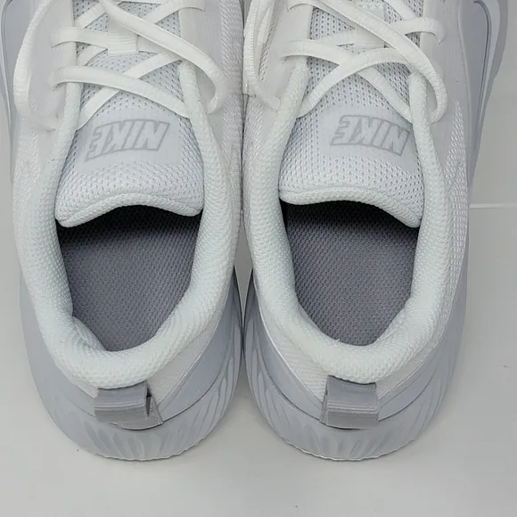 NIKE ALPHA HUARACHE 8 Pro Turf White Lacrosse Shoes CZ6559-110 Men's Size 16 New