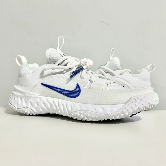 Nike Alpha Huarache 9 Elite TF &quot;Duke Blue Devils&quot; Men’s Size 7 Lacrosse Shoes