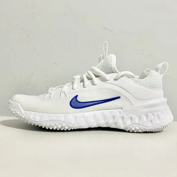 Nike Alpha Huarache 9 Elite TF &quot;Duke Blue Devils&quot; Men’s Size 7 Lacrosse Shoes