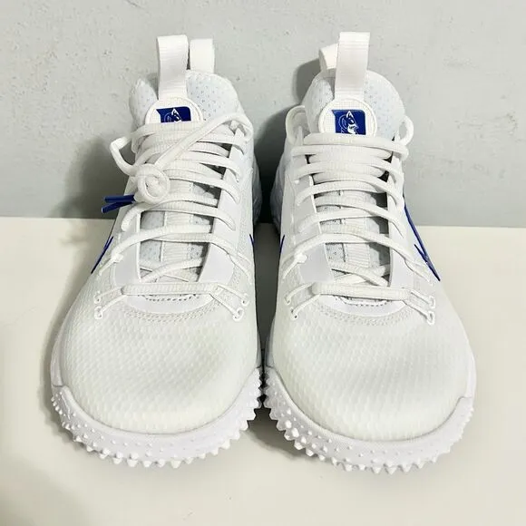 Nike Alpha Huarache 9 Elite TF &quot;Duke Blue Devils&quot; Men’s Size 7 Lacrosse Shoes