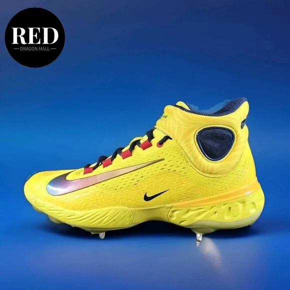 Nike Alpha Huarache Elite 4 Ronald Acuna Jr Baseball Cleats FZ3466-700 Men's 12