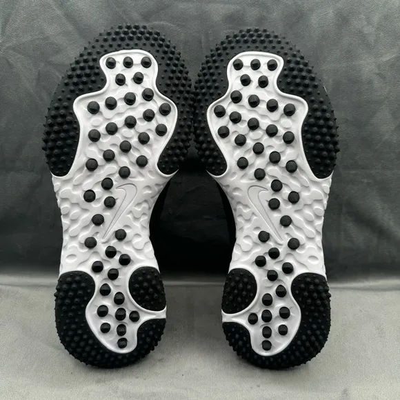 Nike Alpha Huarache Elite 4 Turf Baseball Black Gray White Men's sz 8