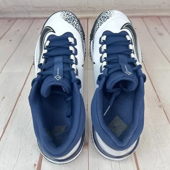 Nike Alpha Huarache Elite 4 Turf Navy Softball Shoes Women’s Sz 10 FD2746-400