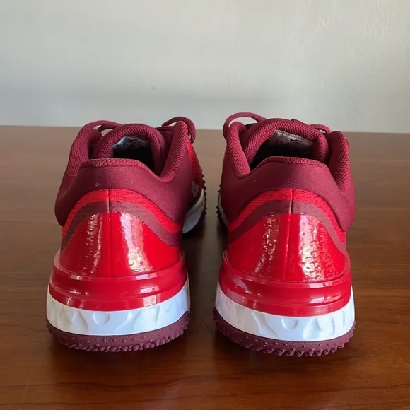 Nike Alpha Huarache Elite 4 Turf Red Baseball Shoes [DJ6523-616] Men’s NWOB