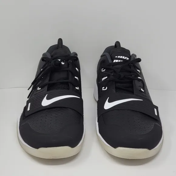 Nike Alpha Menace Turf Low Football Shoes Black/White AQ8129 001 Men Size 18 New