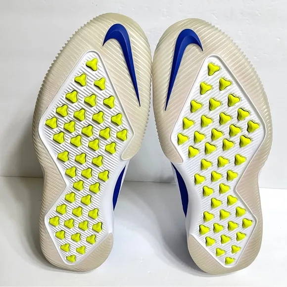Nike Alpha Menace Turf Low Football Shoes Size 14.5 White Game Royal BV3997-101