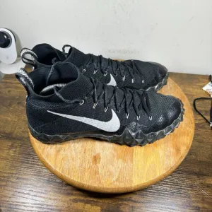 Nike Alpha Sensory Turf Flyknit Black Shoes Men's Size 12 854312-001