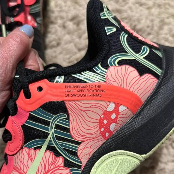 Nike Court Air Zoom GP Turbo HC PremiumNaomi Osaka Art Nouveau Floral 7.5