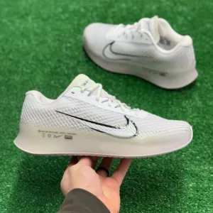 Nike Court Air Zoom Vapor 11 HC Low Womens Shoes White DR6965-100 VNDS Sz 8.5