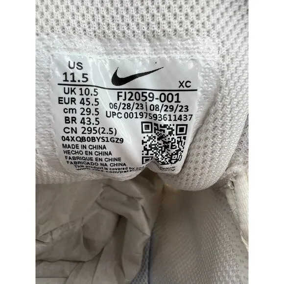 Nike Court Air Zoom Vapor Pro 2 Premium Tennis Shoes FJ2059-001 Men Size 11.5🛒
