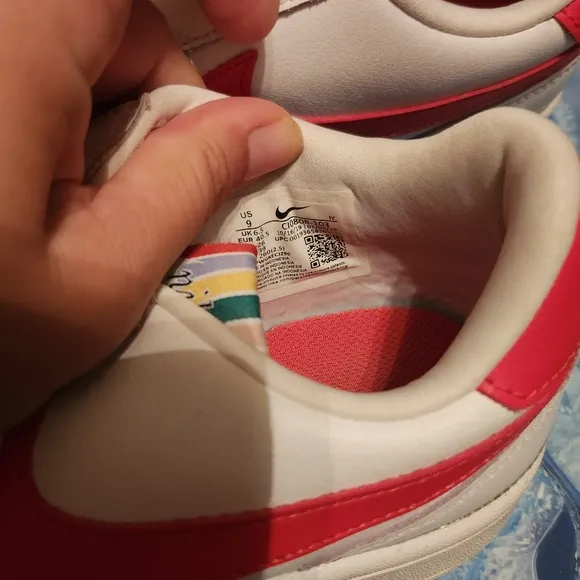 Nike court Blanc shoes size 9