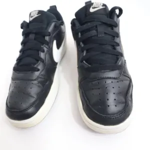 Nike Court Borough Low 2 Boys Size 6Y Black Athletic Shoes Sneakers BQ5448-002