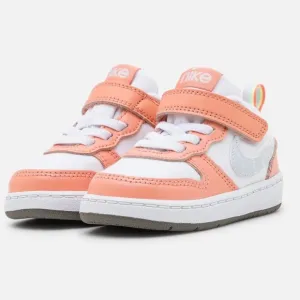 NIKE Court Borough Low 2 SE1 TDV (TDV) Sizes White/Aura Girl Shoes BRAND NEW