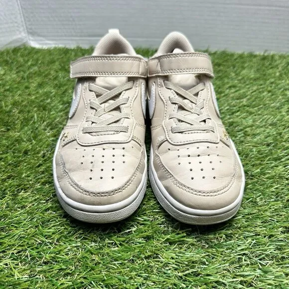 Nike Court Borough Low Recraft SE PSV Shoes Kids Size 1.5 Y Embroidered Floral