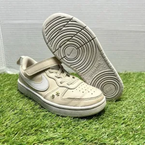 Nike Court Borough Low Recraft SE PSV Shoes Kids Size 1.5 Y Embroidered Floral