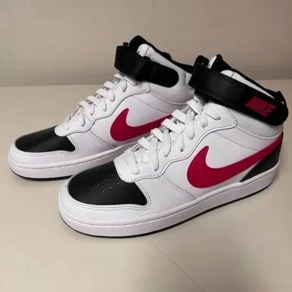 Nike Court Borough Mid 2 Big Kids' Shoes CD7782-110 Size 7Y