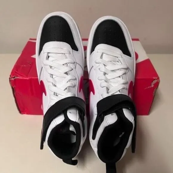 Nike Court Borough Mid 2 Big Kids' Shoes CD7782-110 Size 7Y