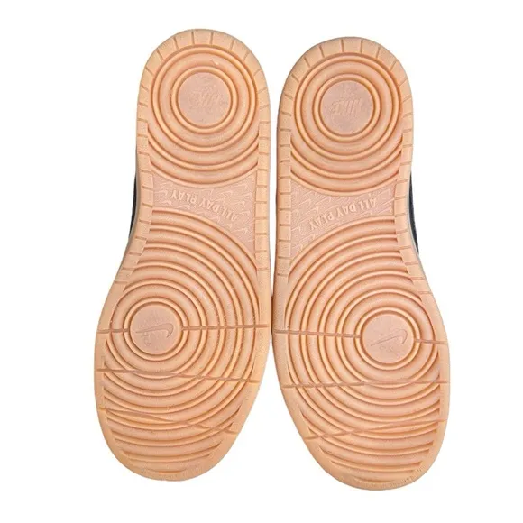 Nike Court Borough Mid 2 Boot GS 'Baroque Brown Gum' #BQ5440-200 - 5.5Y  7.5 Wms