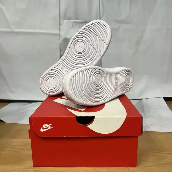 Nike Court Borough Mid 2 CD7782-100 Sneaker Kid 5.5 White Lifestyle Shoes BBS138