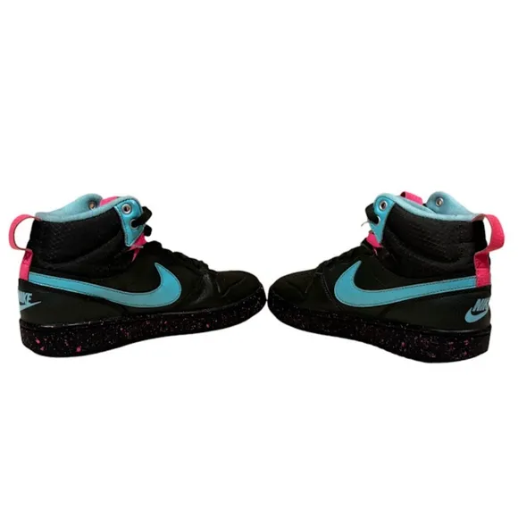 Nike Court Borough Mid 2 Shoe Miami Vice Big Kid Sz 5.5Y/Women 7​​