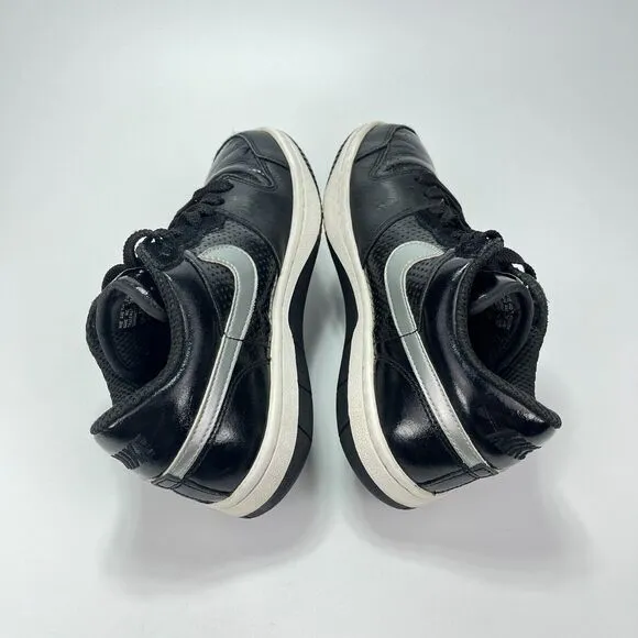 Nike Court Force Low Kameda Brothers Black Gold Silver Shoes Youth Size 6