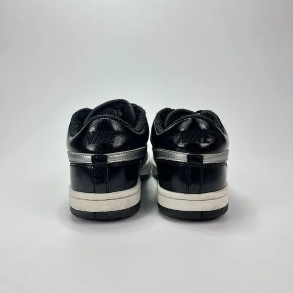 Nike Court Force Low Kameda Brothers Black Gold Silver Shoes Youth Size 6