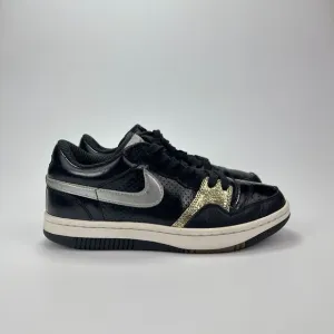 Nike Court Force Low Kameda Brothers Black Gold Silver Shoes Youth Size 6