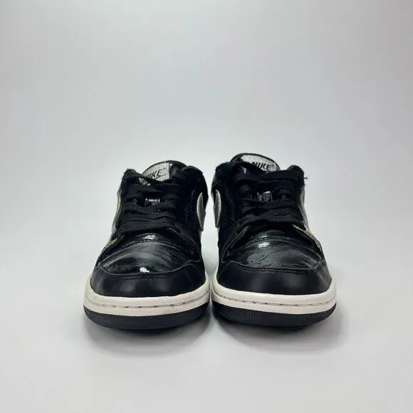 Nike Court Force Low Kameda Brothers Black Gold Silver Shoes Youth Size 6