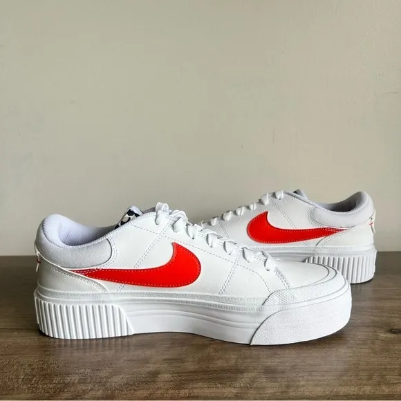 Nike Court Legacy Lift Women's Platform Shoe Size 10 #B1241