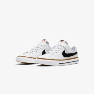 Nike Court Legacy Low White Desert Ochre Little Kids Shoes 11Y-3Y DA5381…