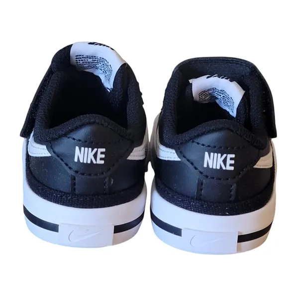 Nike Court Legacy Shoes  Black/White DA5382-002 Toddler Size Brand New