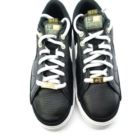 Nike Court Legacy x Serena Williams Design Crew Black White DJ1454-001 Womens 8