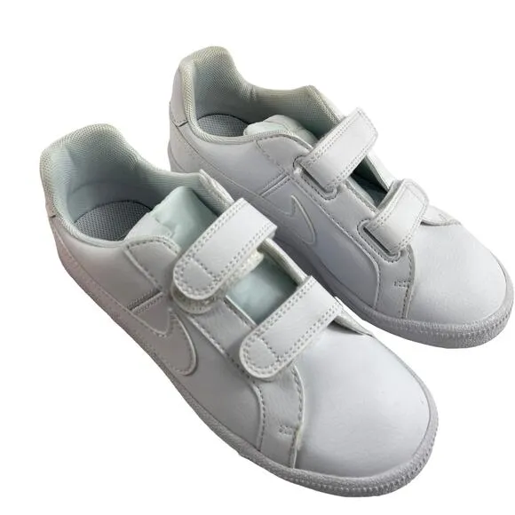 Nike Court Royal White Boys Shoes  2Y