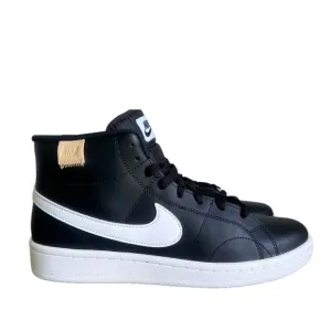 Nike Court Royale 2 Mid Black White Women's Shoe Size 10 #538