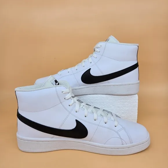 Nike Court Royale 2 Mid White Onyx Men's Shoes Size 12