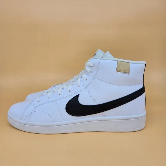 Nike Court Royale 2 Mid White Onyx Men's Shoes Size 12