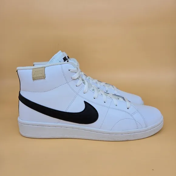 Nike Court Royale 2 Mid White Onyx Men's Shoes Size 12