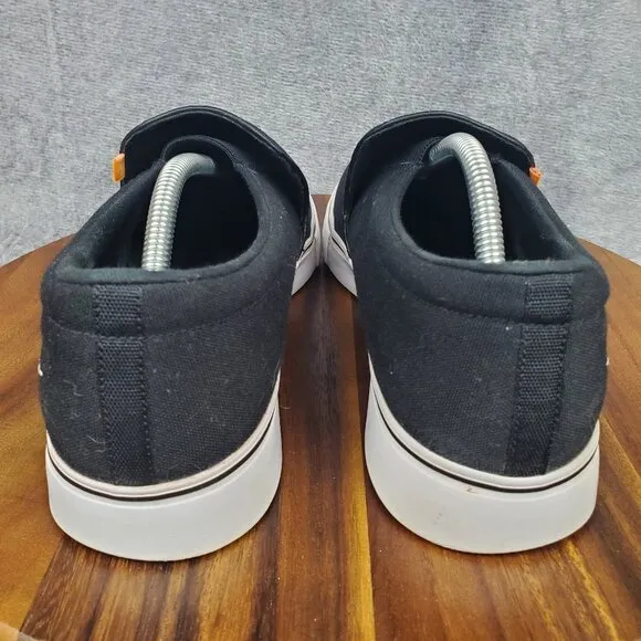 Nike Court Royale AC Shoes Men's 12 Black Canvas Low Top Athletic Sneakers