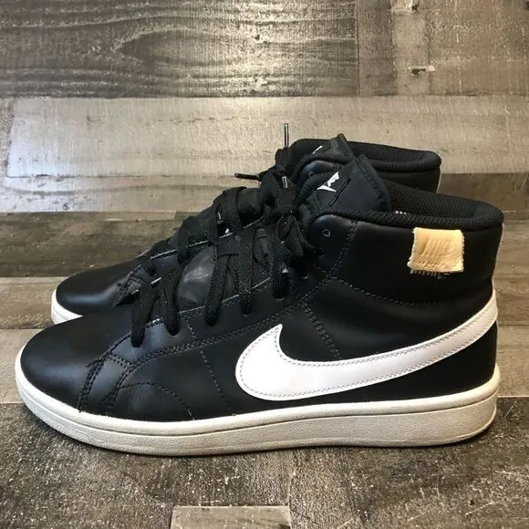Nike court royale women’s shoes size 8 Black/White (CQ9179-001)