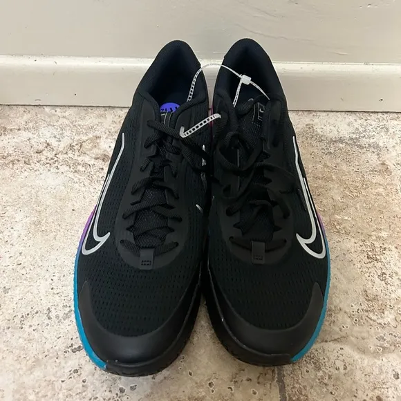 Nike Court Vapor Black Deep Jungle Men size 11.5 FD6691-001 Running Shoes