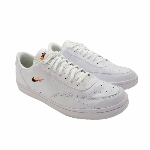 🤩Nike Court Vintage Premium Leather Sz 11.5 Mens Casual Shoes White CT1726-100