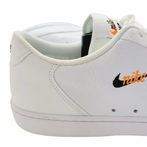 🤩Nike Court Vintage Premium Leather Sz 11.5 Mens Casual Shoes White CT1726-100