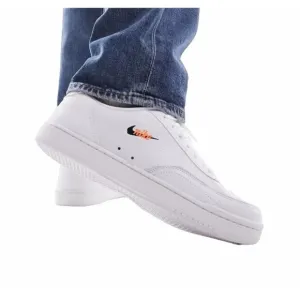 🤩Nike Court Vintage Premium Leather Sz 11.5 Mens Casual Shoes White CT1726-100