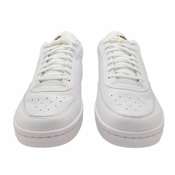 🤩Nike Court Vintage Premium Leather Sz 11.5 Mens Casual Shoes White CT1726-100