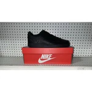 Nike Court Vision Lo NN Mens Athletic Shoes Sneakers Size 12 Triple Black