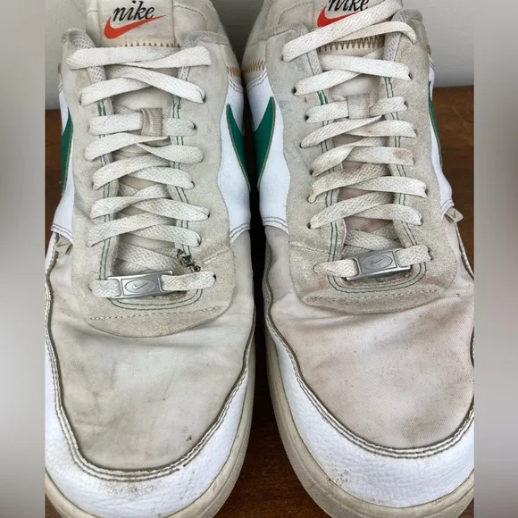 Nike Court Vision Lo Premium FIRST USE WHITE GREEN NOISE DJ2001-100 Men’s 13.