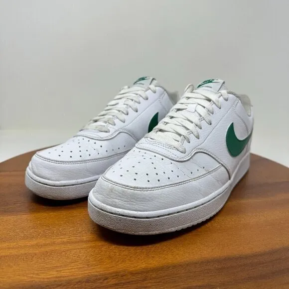Nike Court Vision Low Next Nature OG Size 11.5 Shoes White Green
